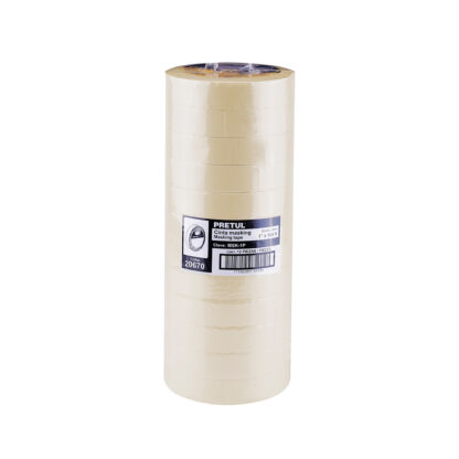Cinta masking tape de 24 mm x 50 m para pintor PRETUL - Imagen 3