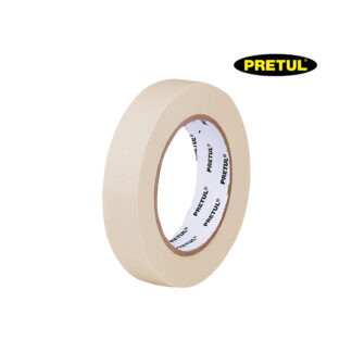 Cinta masking tape de 24 mm x 50 m para pintor PRETUL