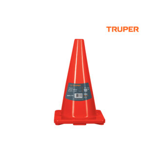 Cono de seguridad de PVC de 45 cm TRUPER