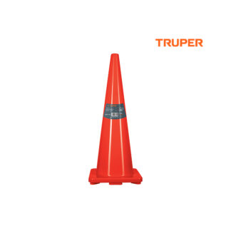 Cono de seguridad de PVC de 90 cm TRUPER