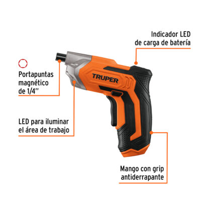 Destornillador inalámbrico profesional 3.6 V TRUPER - Imagen 3