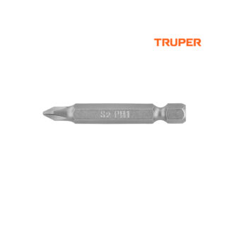 Estuche con 15 puntas de cruz PH1 largo 2" TRUPER