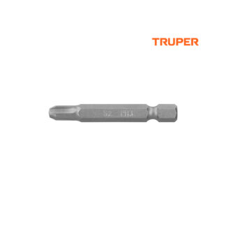 Estuche con 15 puntas de cruz PH3 largo 2" TRUPER