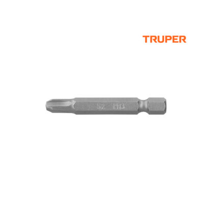 Estuche con 15 puntas de cruz PH3 largo 2" TRUPER
