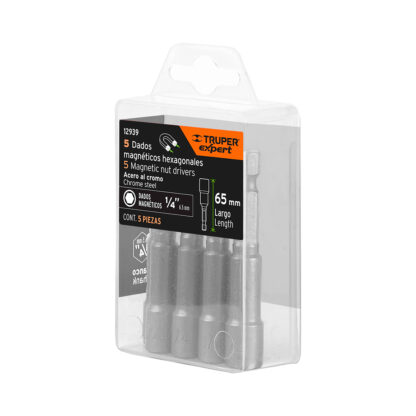 Estuche con 5 dados magnéticos de 1/4" TRUPER - Imagen 4