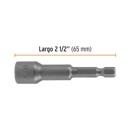 Estuche con 5 dados magnéticos de 10 mm TRUPER - Imagen 2