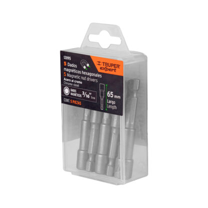 Estuche con 5 dados magnéticos de 3/16" TRUPER - Imagen 4