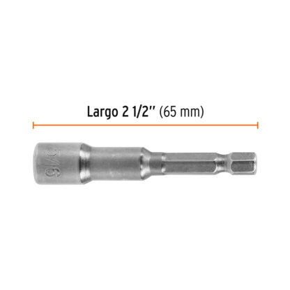 Estuche con 5 dados magnéticos de 5/16" TRUPER - Imagen 2