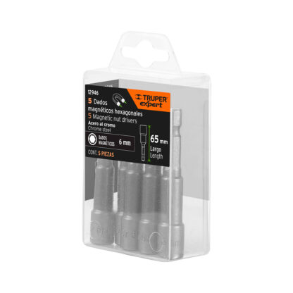 Estuche con 5 dados magnéticos de 6 mm TRUPER - Imagen 4