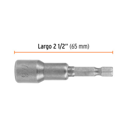 Estuche con 5 dados magnéticos de 7/16" TRUPER - Imagen 2