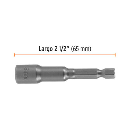 Estuche con 5 dados magnéticos de 8 mm TRUPER - Imagen 2
