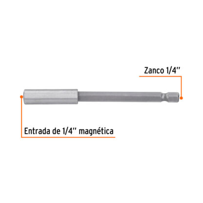 Estuche con 5 extensiones magnéticas de 100 mm TRUPER - Imagen 3