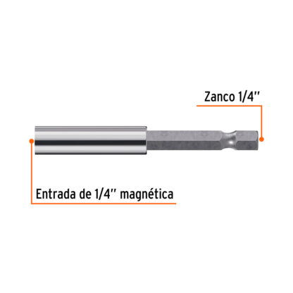 Estuche con 5 extensiones magnéticas de 70 mm TRUPER - Imagen 3