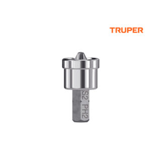 Estuche con 5 puntas cruz PH2 para drywall TRUPER