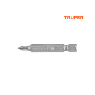 Estuche con 5 puntas de cruz PH0 largo 2" TRUPER