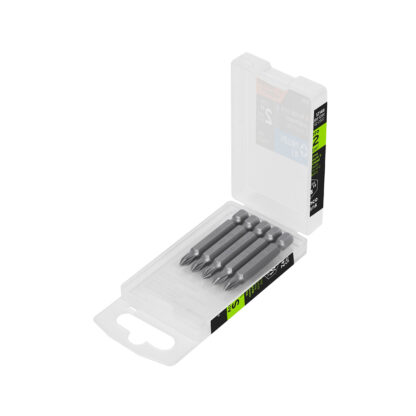 Estuche con 5 puntas de cruz PH1 largo 2" TRUPER - Imagen 3
