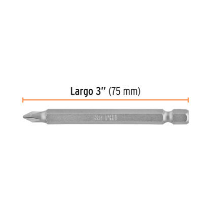 Estuche con 5 puntas de cruz PH1 largo 3" TRUPER - Imagen 2
