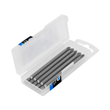 Estuche con 5 puntas de cruz PH2 largo 4" TRUPER - Imagen 2