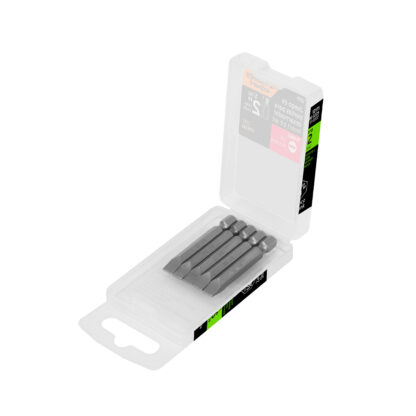 Estuche con 5 puntas planas de 1/4" largo 2" TRUPER - Imagen 3