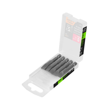 Estuche con 5 puntas planas de 3/8" largo 2" TRUPER - Imagen 3