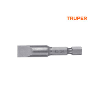 Estuche con 5 puntas planas de 3/8" largo 2" TRUPER