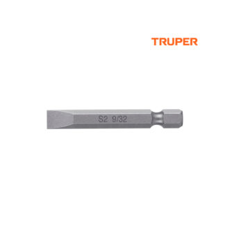 Estuche con 5 puntas planas de 9/32" largo 2" TRUPER