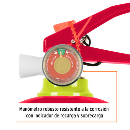 Extintor portátil 1 kg recargable TRUPER - Imagen 2