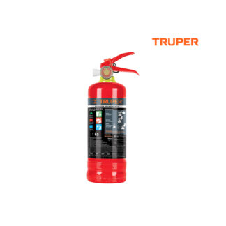 Extintor portátil 1 kg recargable TRUPER