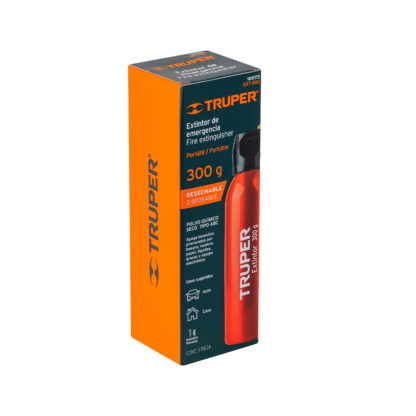 Extintor portátil 300 g desechable TRUPER - Imagen 2