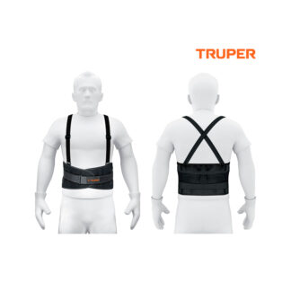Faja lumbar con tercer cinturón talla G TRUPER