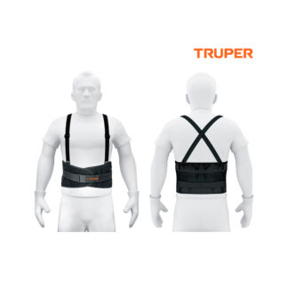 Faja lumbar con tercer cinturón talla M TRUPER