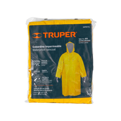 Gabardina impermeable doble capa talla XG TRUPER - Imagen 3