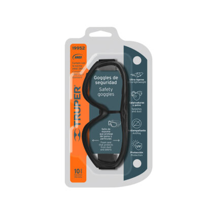 Goggles de seguridad ultra ligeros antiempaño TRUPER - Imagen 2