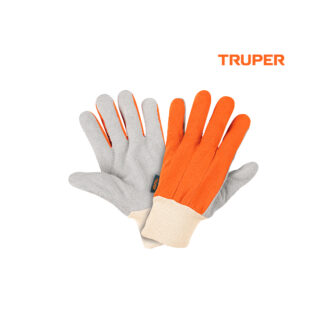 Guantes de carnaza y loneta, uso ligero TRUPER