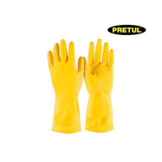 Guantes de látex para limpieza talla G PRETUL