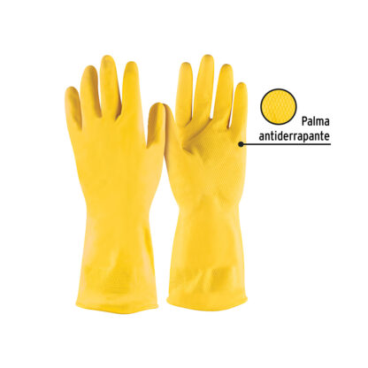 Guantes de látex para limpieza talla M PRETUL - Imagen 2