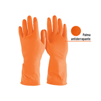 Guantes de látex para limpieza talla M TRUPER - Imagen 2