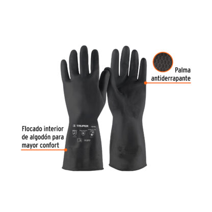 Guantes de látex para pintor talla M TRUPER - Imagen 2