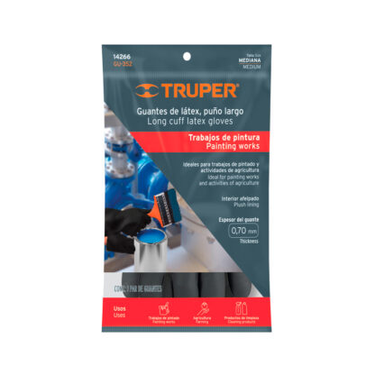 Guantes de látex para pintor talla M TRUPER - Imagen 3