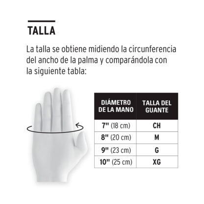 Guantes de nylon recubiertos de poliuretano talla M TRUPER - Imagen 3