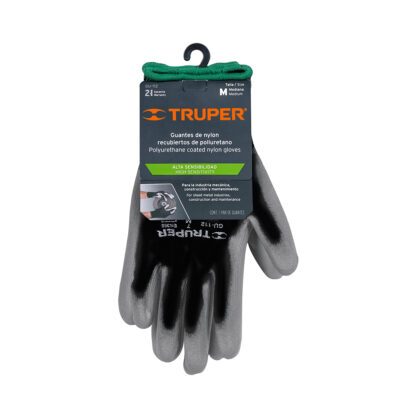 Guantes de nylon recubiertos de poliuretano talla M TRUPER - Imagen 4