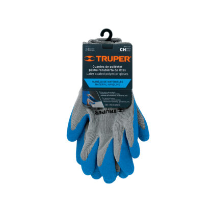 Guantes de poliéster recubiertos de latex talla chica TRUPER - Imagen 2