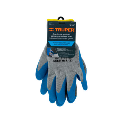 Guantes de poliéster recubiertos de latex talla G TRUPER - Imagen 2