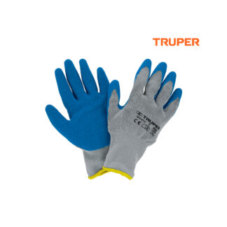 Guantes de poliéster recubiertos de latex talla G TRUPER