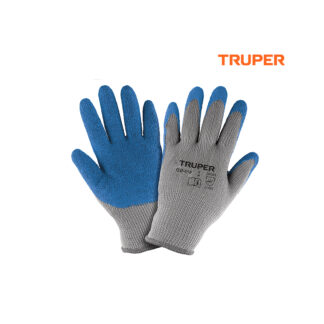 Guantes de poliéster recubiertos de latex talla M TRUPER