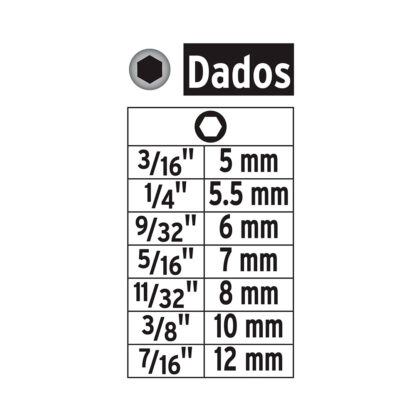 Juego de 14 dados magnéticos para taladro TRUPER - Imagen 2