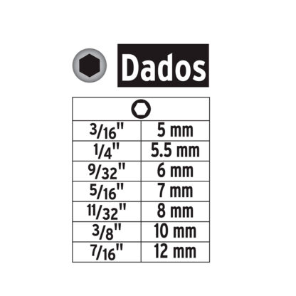 Juego de 14 dados para taladro PRETUL - Imagen 2