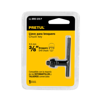 Llave para mandril de 3/8" PRETUL - Imagen 2
