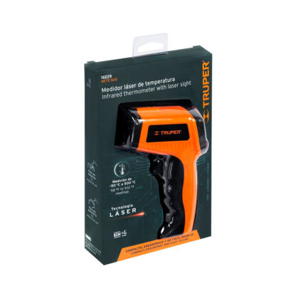 Medidor infrarrojo de temperatura de -50°C a 500°C TRUPER - Imagen 5