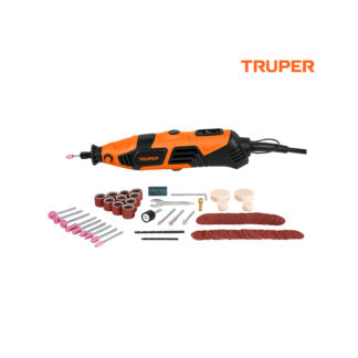 Mini rectificadora, 150 W con 97 accesorios TRUPER